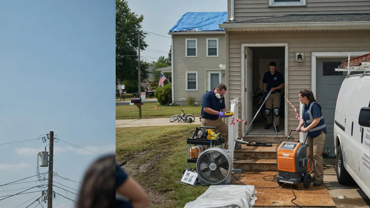 Water Damage Repair in Brimfield, IL near me